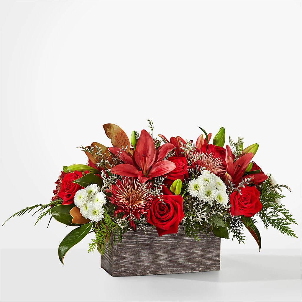 Christmas Break Bouquet – Two Flower Girls, Skokie IL