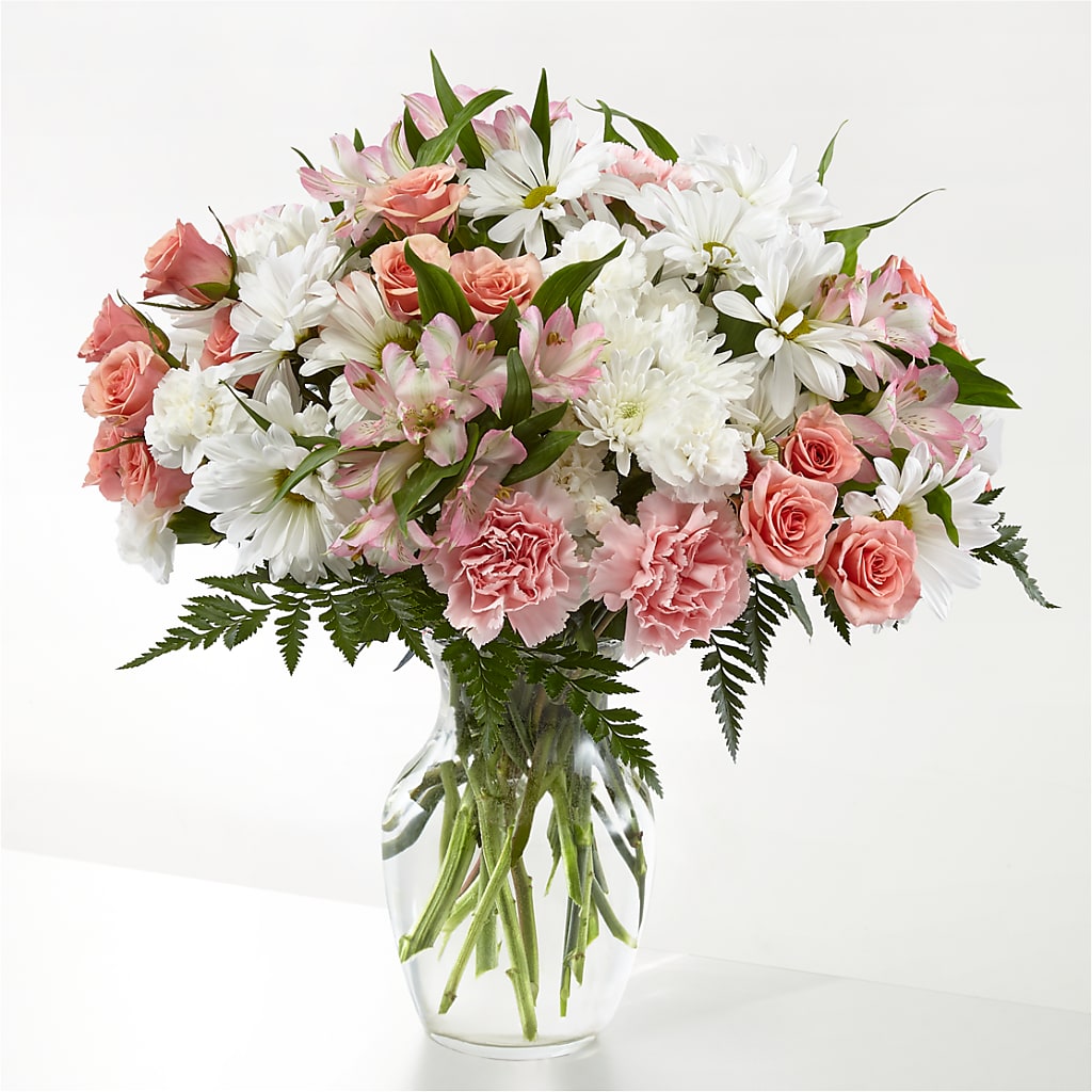 Blush Crush Bouquet – Two Flower Girls, Skokie IL