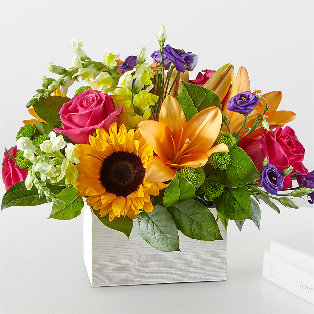 Best Day Box Bouquet – Two Flower Girls, Skokie IL