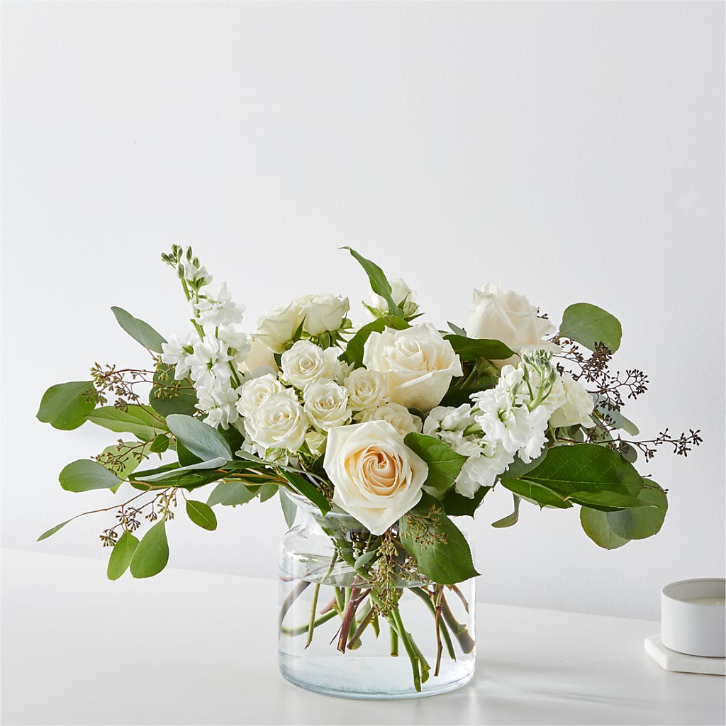 Fresh Linen Bouquet – Two Flower Girls, Skokie IL