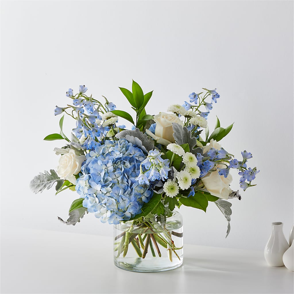 Coastal Blossom Bouquet – Two Flower Girls, Skokie IL