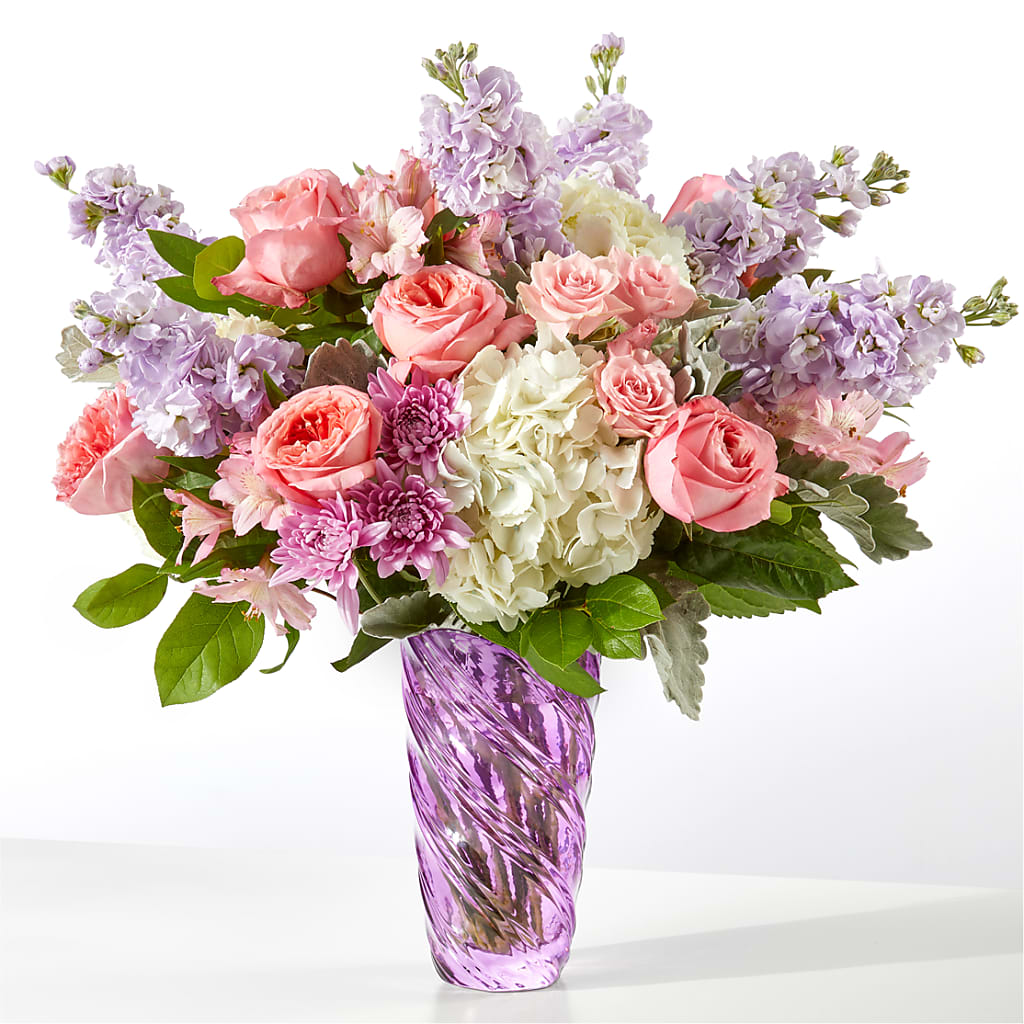 Silver Lining Bouquet – Two Flower Girls, Skokie IL