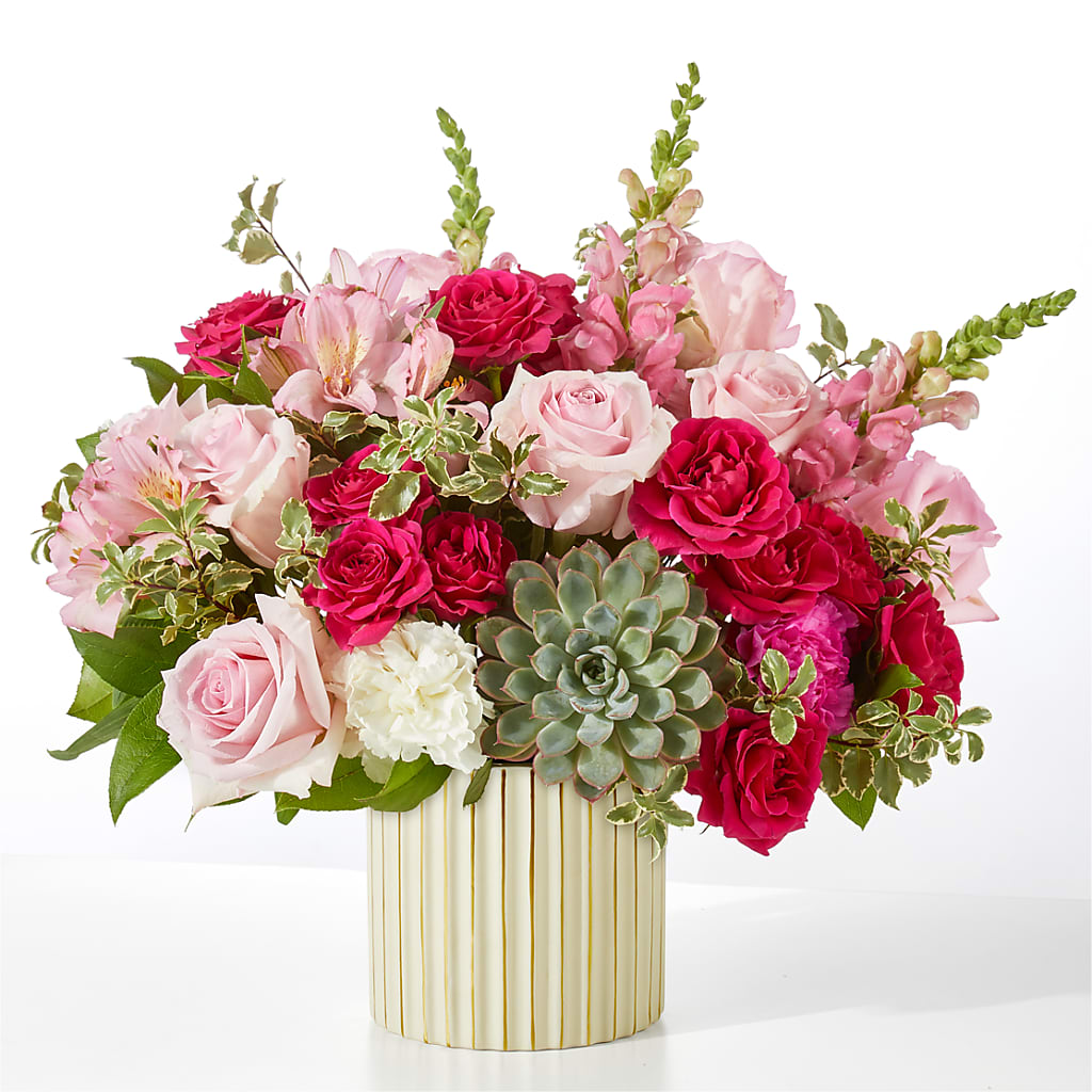 Magenta Musings Bouquet – Two Flower Girls, Skokie IL