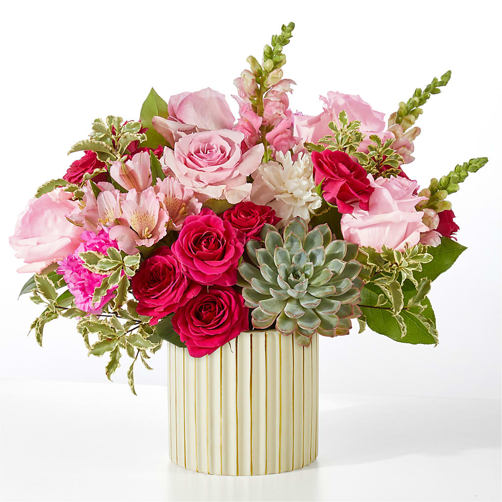 Magenta Musings Bouquet – Two Flower Girls, Skokie IL