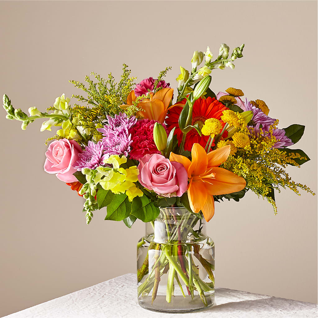 Party Punch Bouquet – Two Flower Girls, Skokie IL