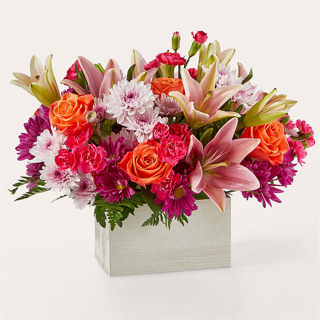 Light of My Life Box Bouquet – Two Flower Girls, Skokie IL