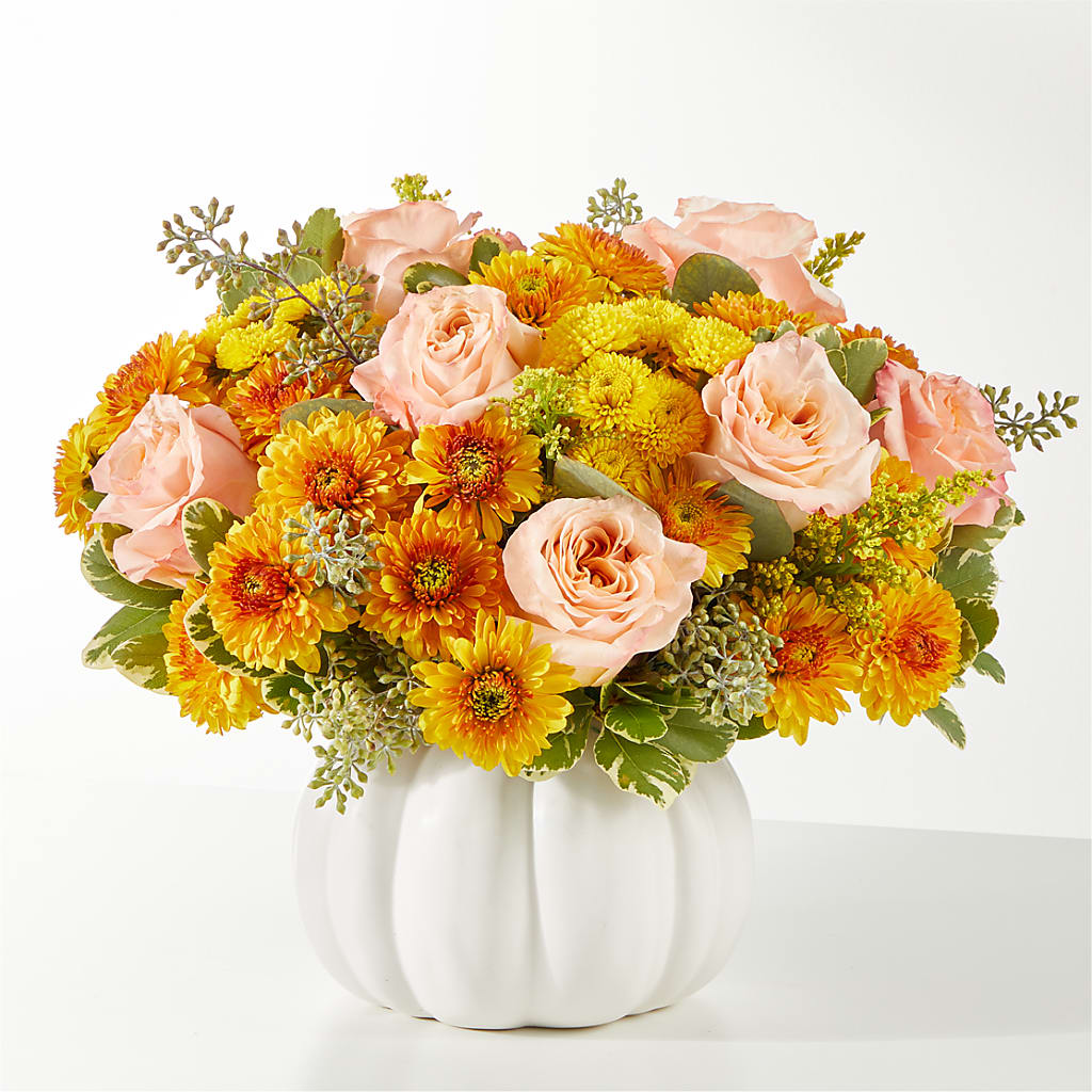 Peachy Pumpkin – Two Flower Girls, Skokie IL
