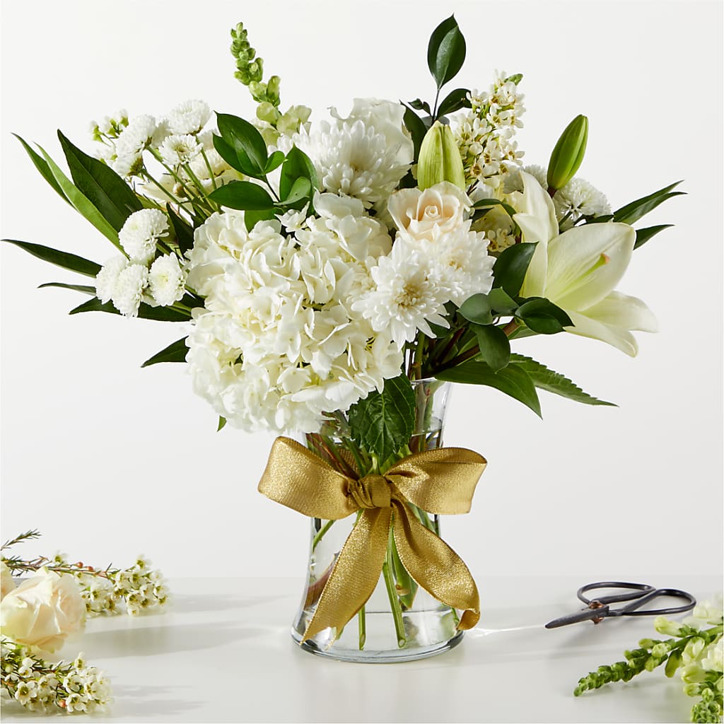 New Beginnings – A Florist Original – Two Flower Girls, Skokie IL