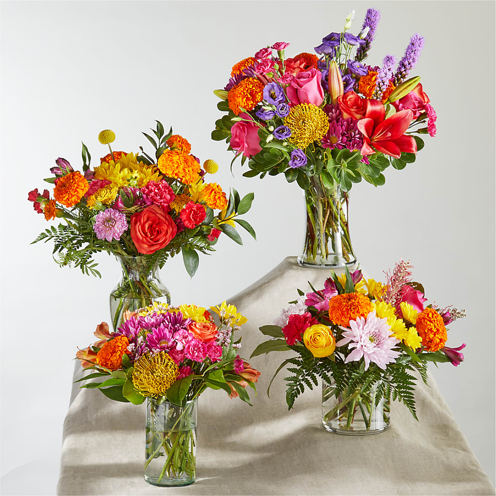 Feast of Color – A Florist Original – Two Flower Girls, Skokie IL
