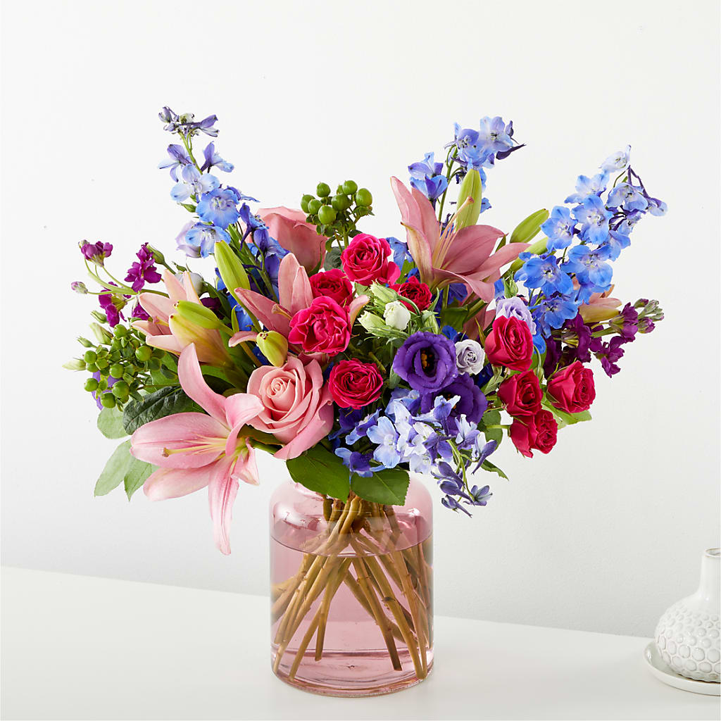 Breezy Meadows Bouquet – Two Flower Girls, Skokie IL