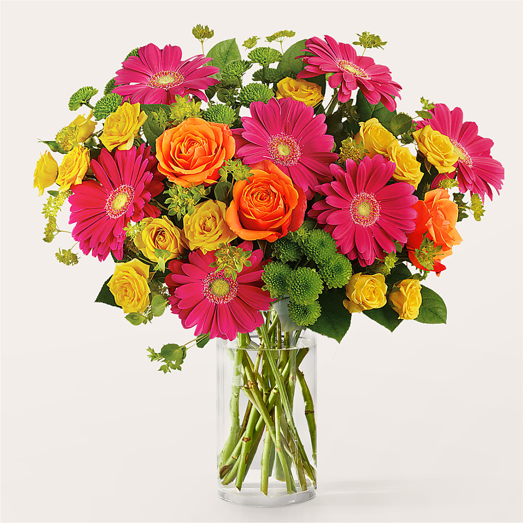Zest for Life Bouquet – Two Flower Girls, Skokie IL