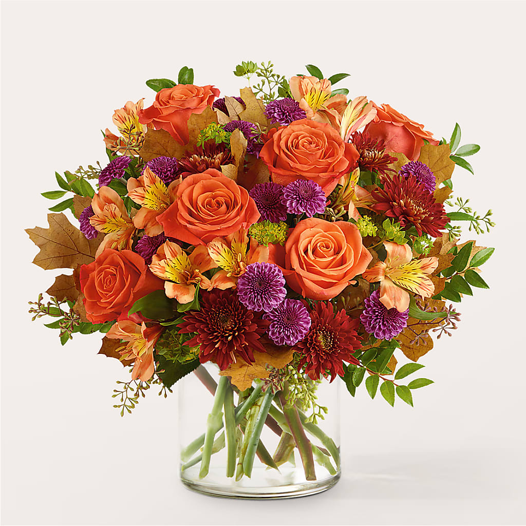 Orange You Glad Bouquet – Two Flower Girls, Skokie IL