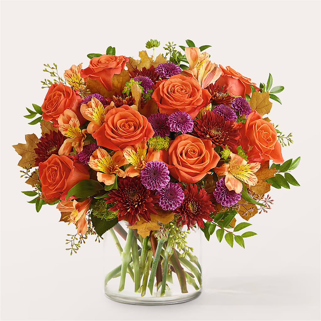 Orange You Glad Bouquet – Two Flower Girls, Skokie IL