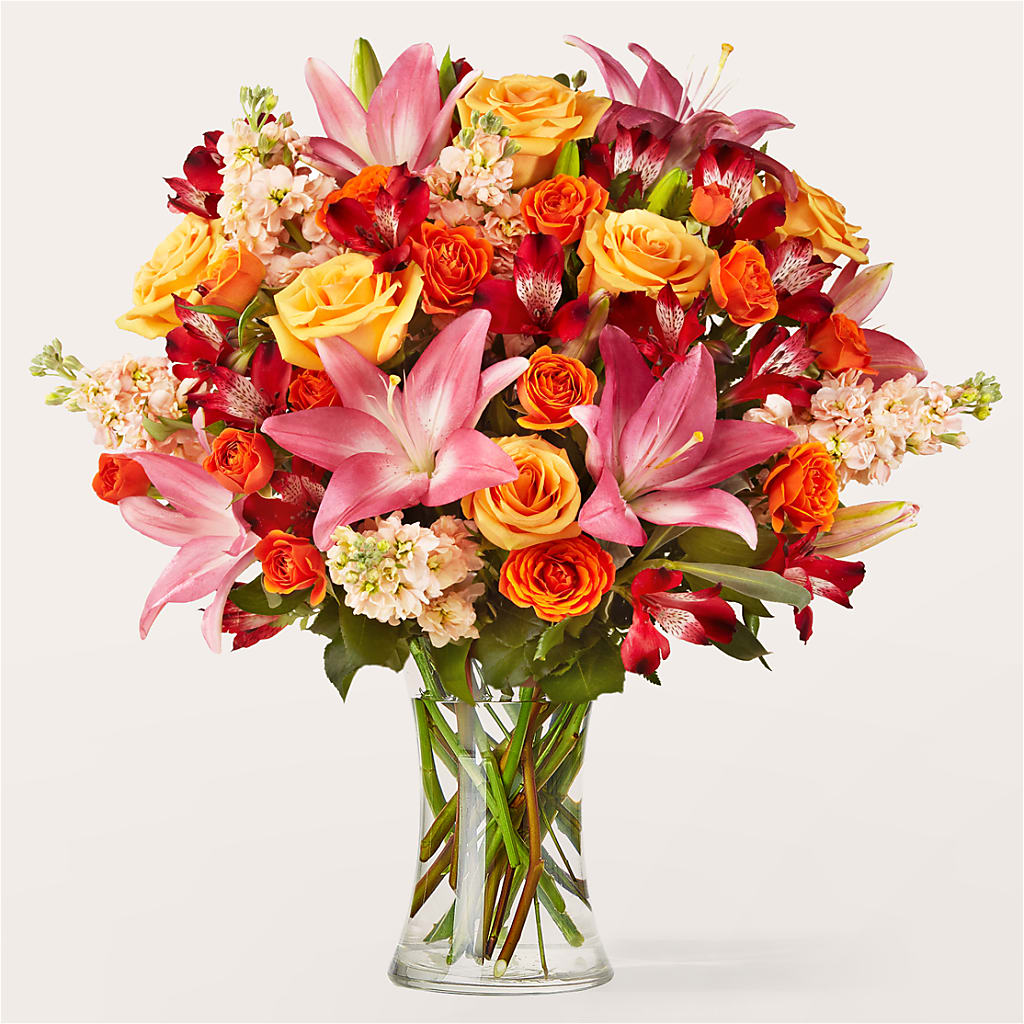 Full Heart Bouquet – Two Flower Girls, Skokie IL