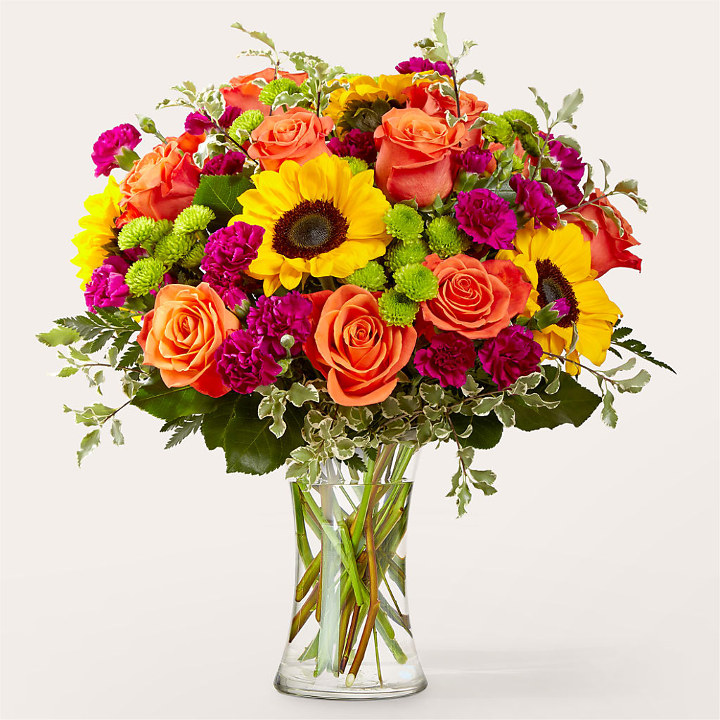 Warmth & Light Bouquet – Two Flower Girls, Skokie IL