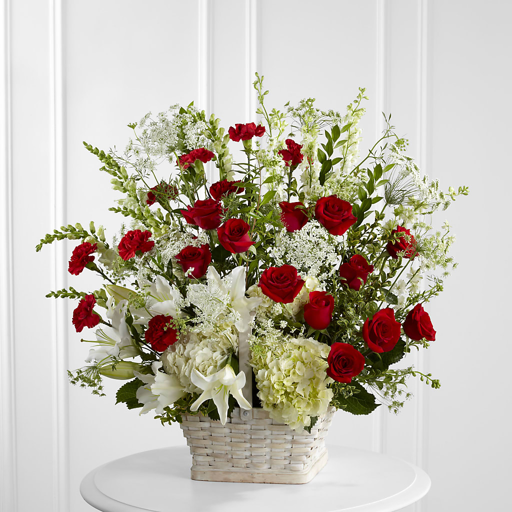 In Loving Memory Arrangement – Two Flower Girls, Skokie IL