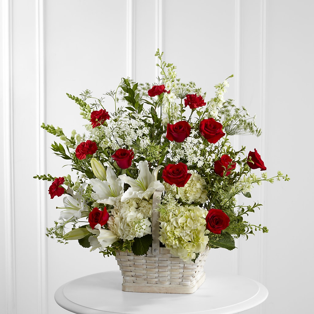 In Loving Memory Arrangement – Two Flower Girls, Skokie IL