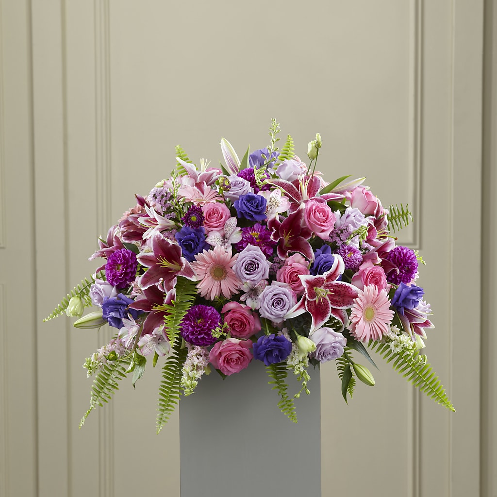 Fare Thee Well Pedestal – Two Flower Girls, Skokie IL
