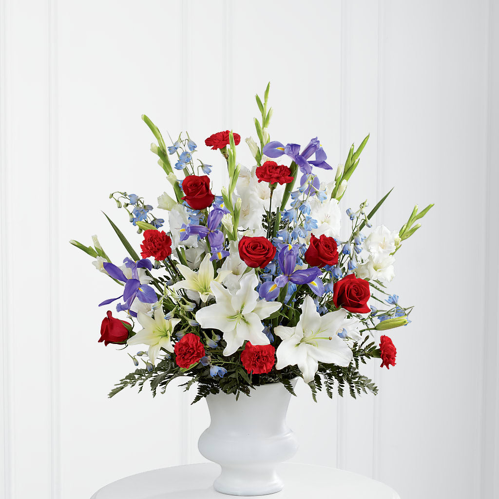 Gratitude Arrangement – Two Flower Girls, Skokie IL