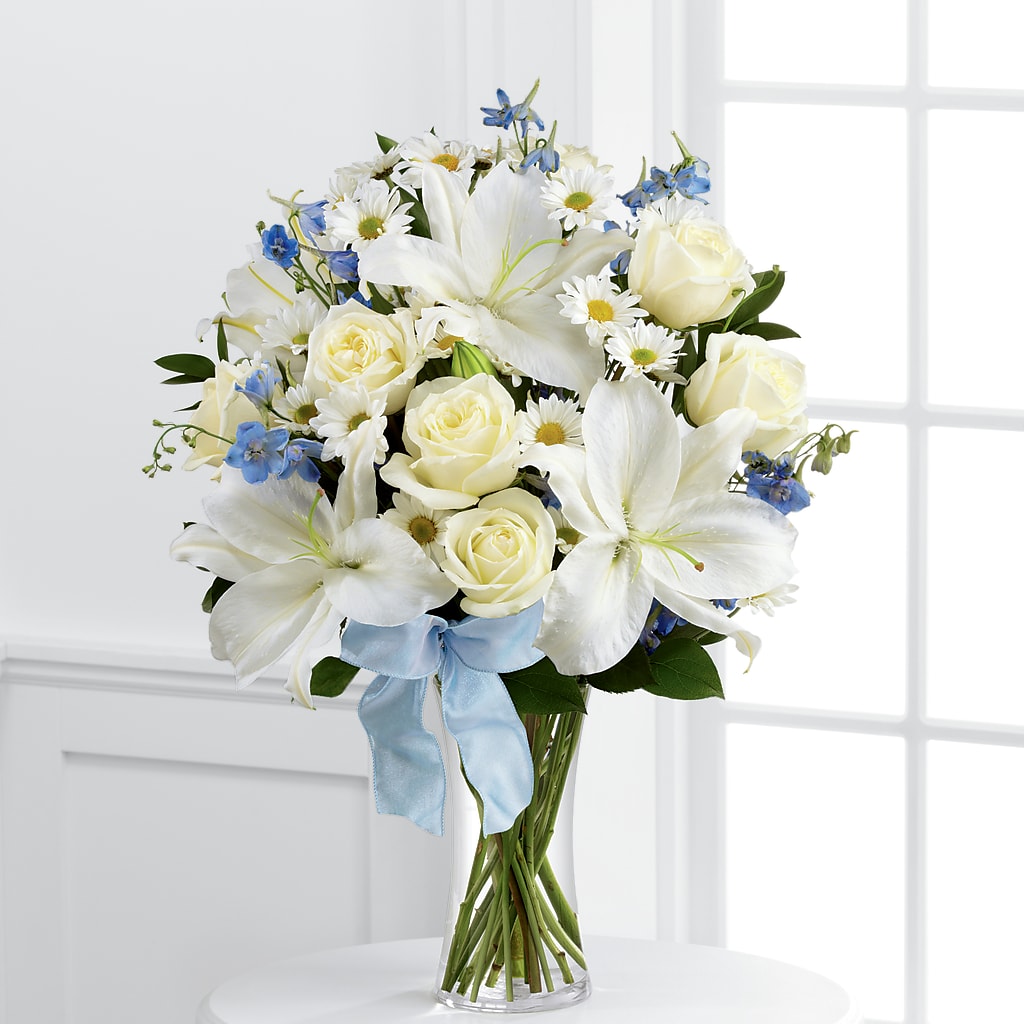 Sweet Peace Bouquet – Two Flower Girls, Skokie IL