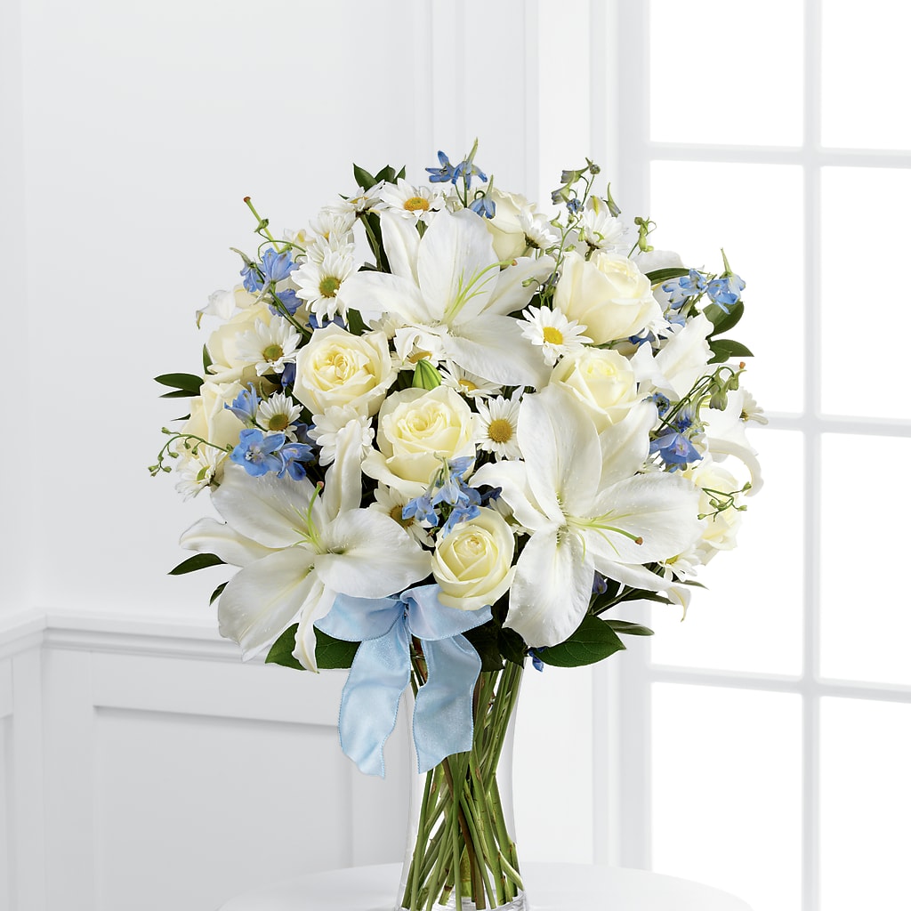 Sweet Peace Bouquet – Two Flower Girls, Skokie IL