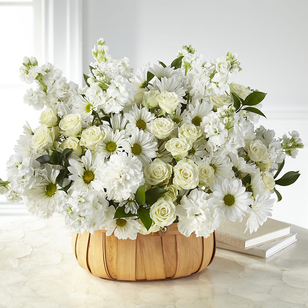Graceful Garden Basket – Two Flower Girls, Skokie IL