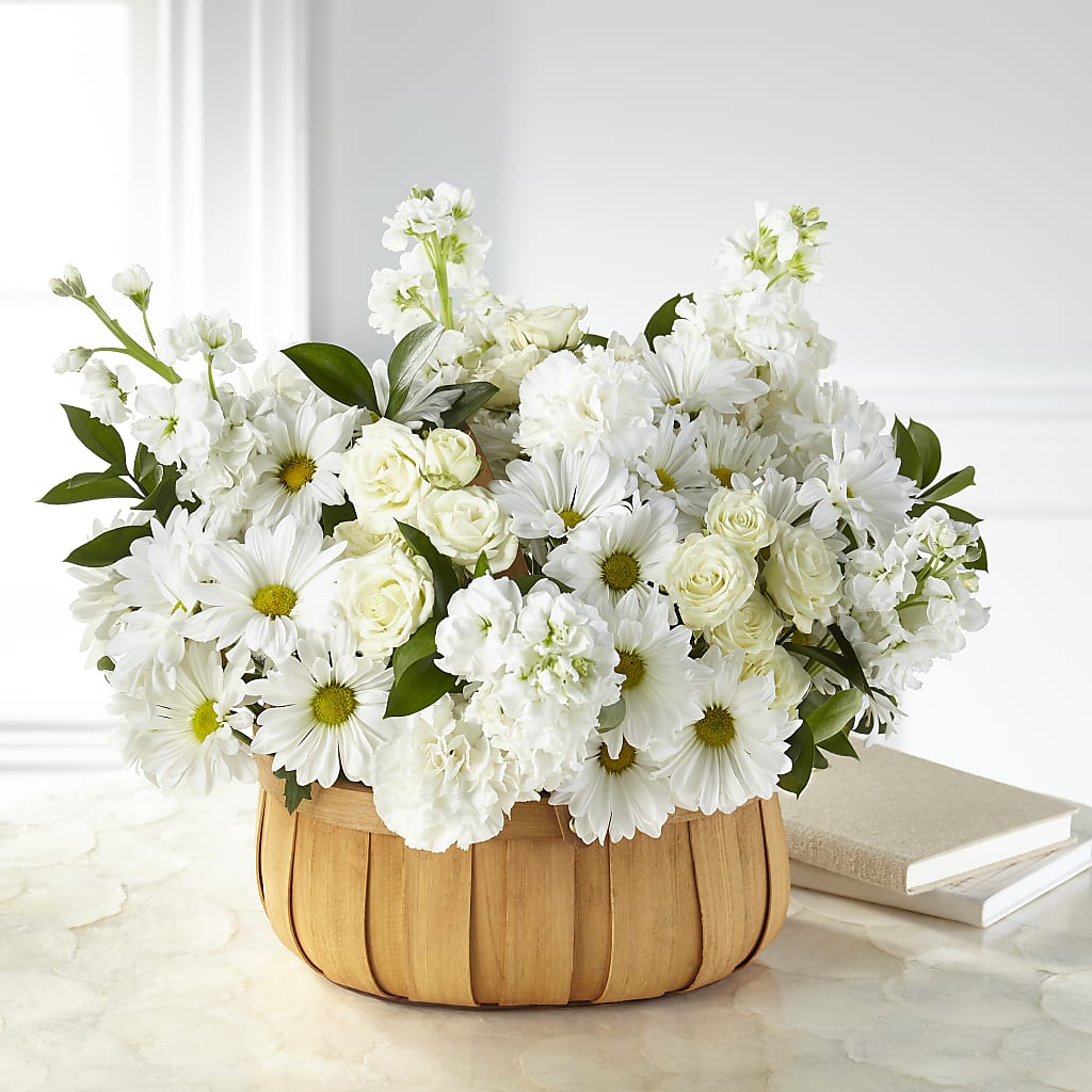 Graceful Garden Basket – Two Flower Girls, Skokie IL