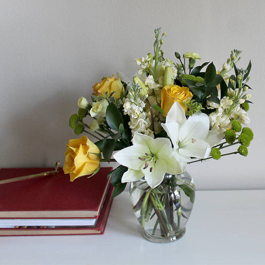 Hope & Serenity Bouquet – Two Flower Girls, Skokie IL