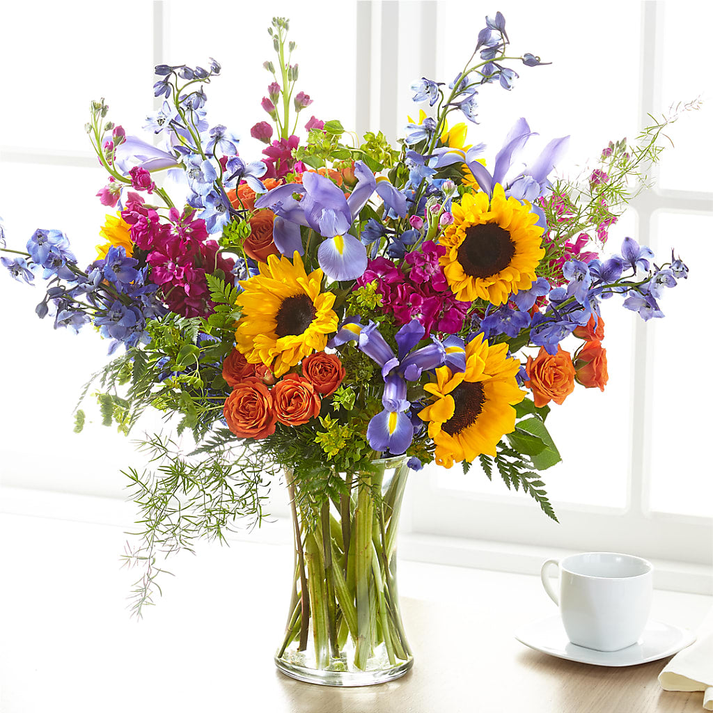 Rays of Life Bouquet – Two Flower Girls, Skokie IL