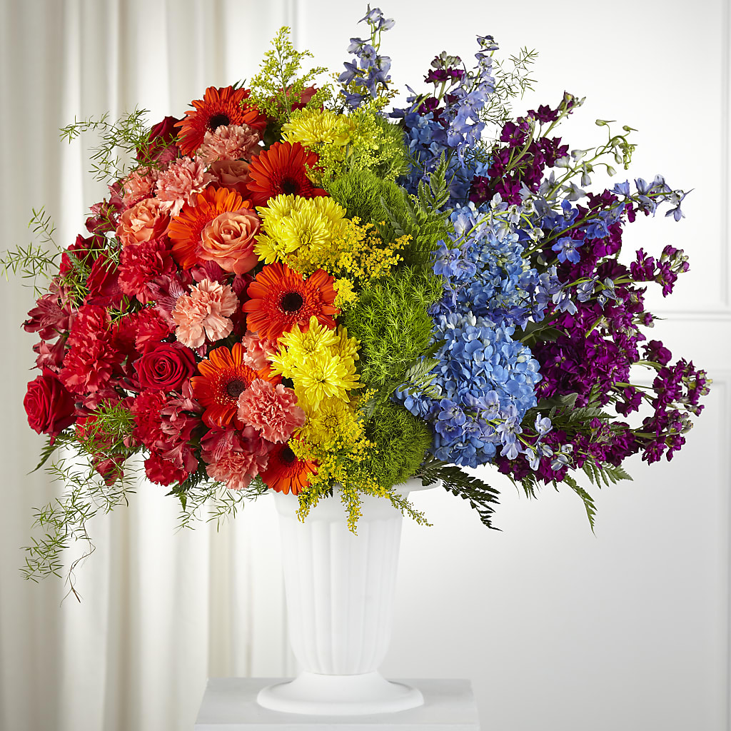 Pride & Unity Arrangement – Two Flower Girls, Skokie IL
