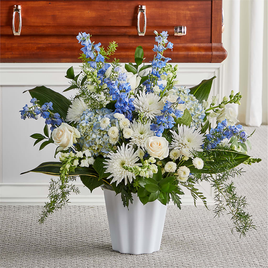 Everlasting Memories Floor Basket – Two Flower Girls, Skokie IL