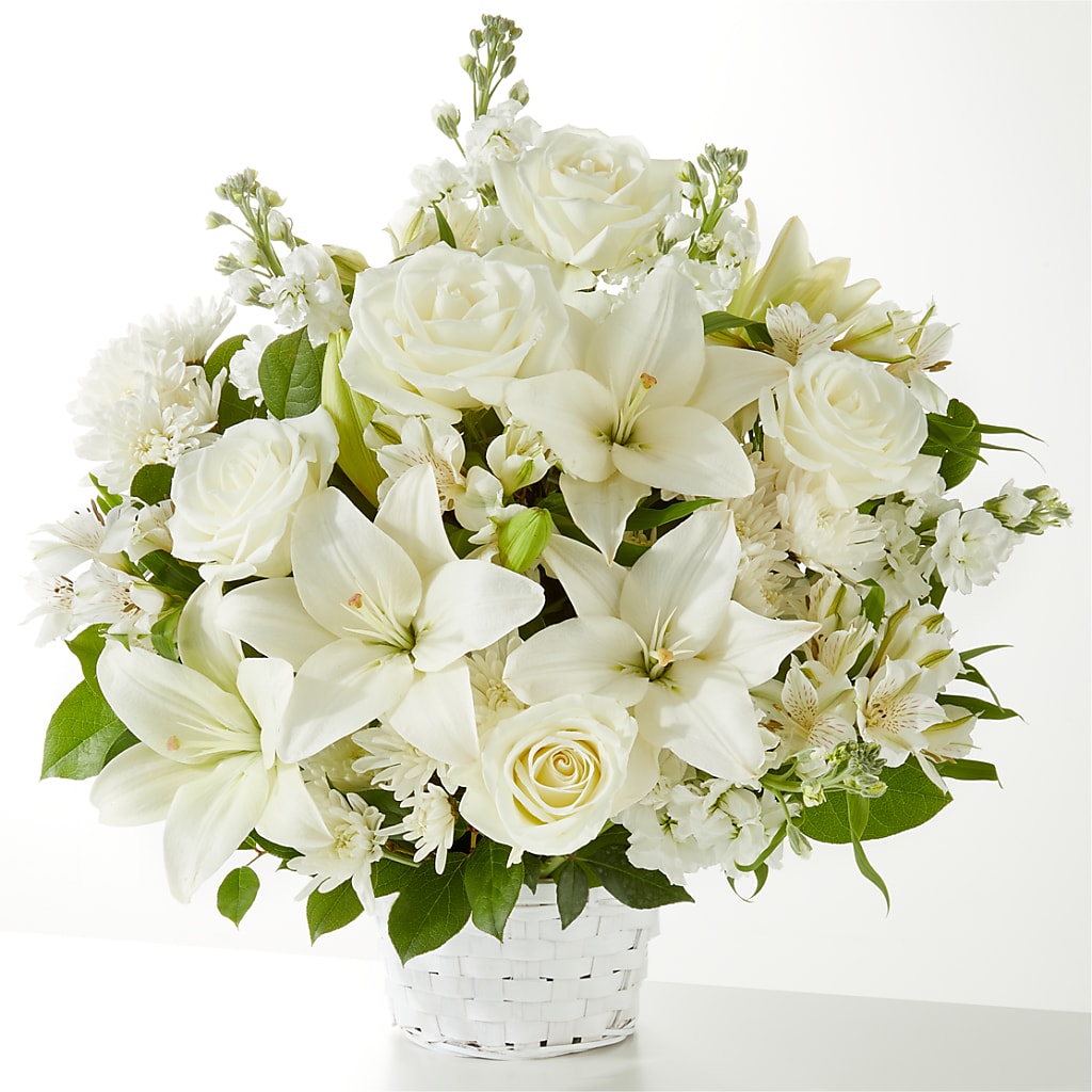 Peaceful Reflections Arrangement – Two Flower Girls, Skokie IL