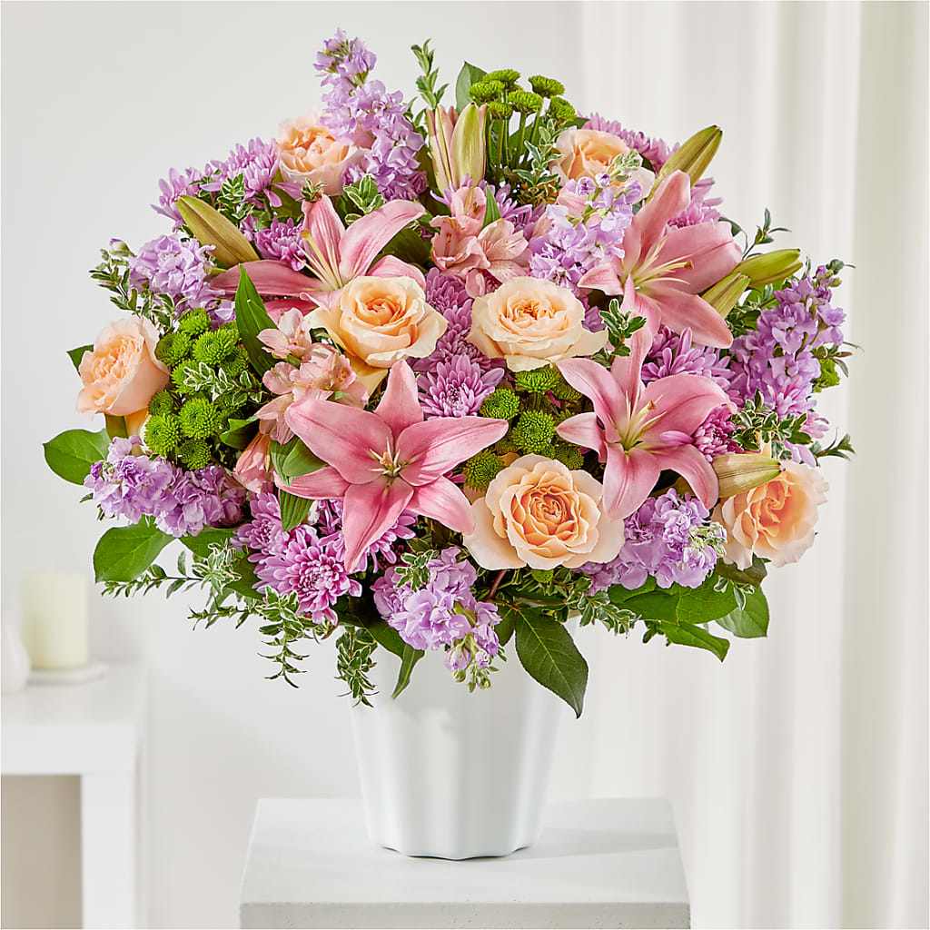Supportive Embrace Tabletop Basket – Two Flower Girls, Skokie IL