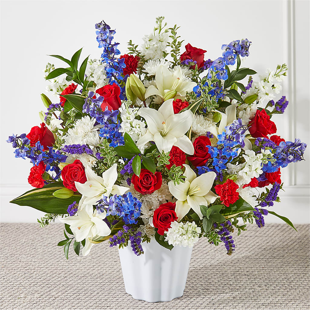 Consoled Floor Basket – Two Flower Girls, Skokie IL