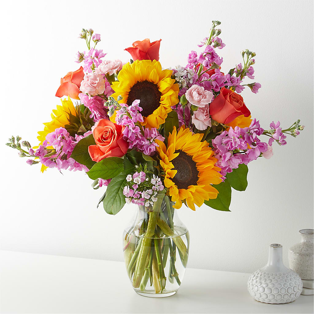 Yellow Brick Road Bouquet – Two Flower Girls, Skokie IL