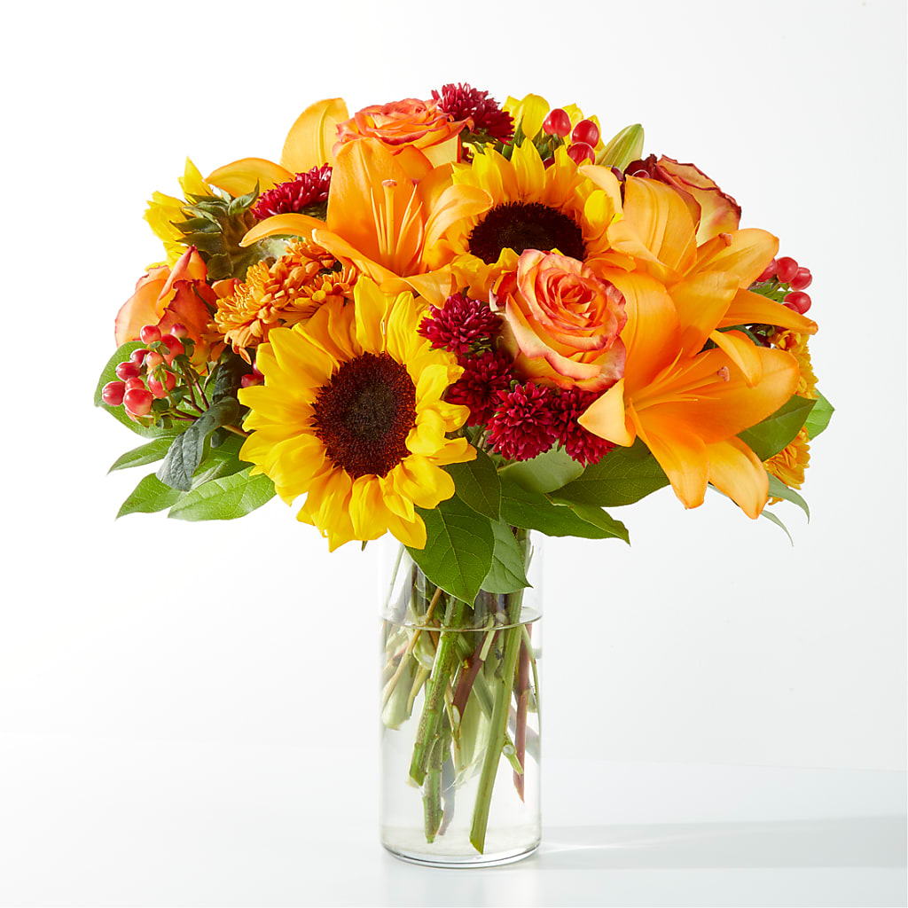 Fall Day Bouquet – Two Flower Girls, Skokie IL