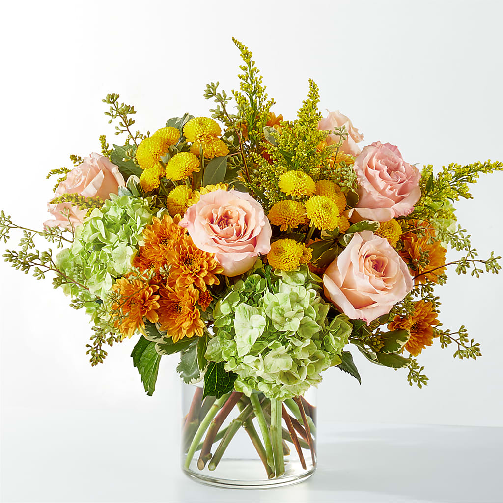 Fall Foliage Bouquet – Two Flower Girls, Skokie IL