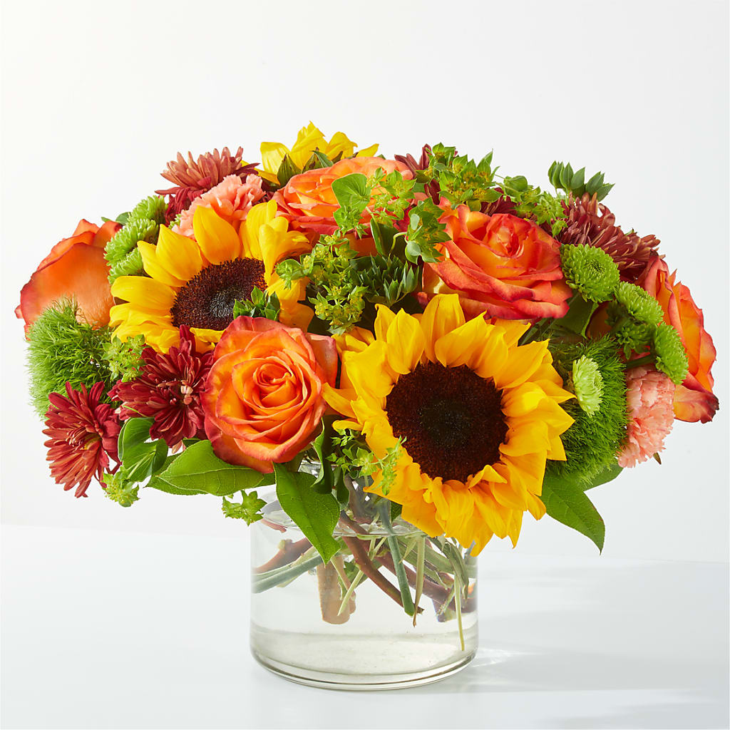 Harvest Festival Bouquet – Two Flower Girls, Skokie IL