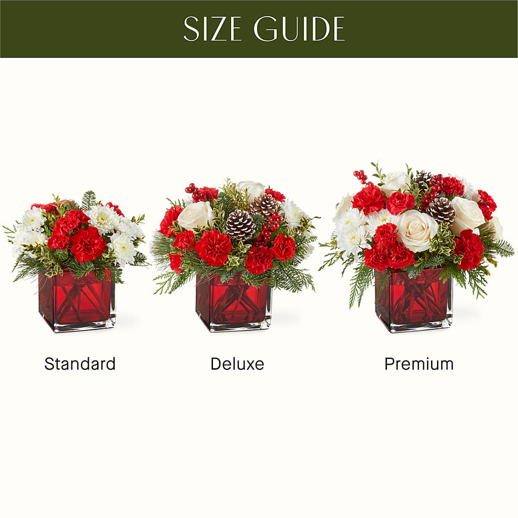 Christmas Market Bouquet – Two Flower Girls, Skokie IL