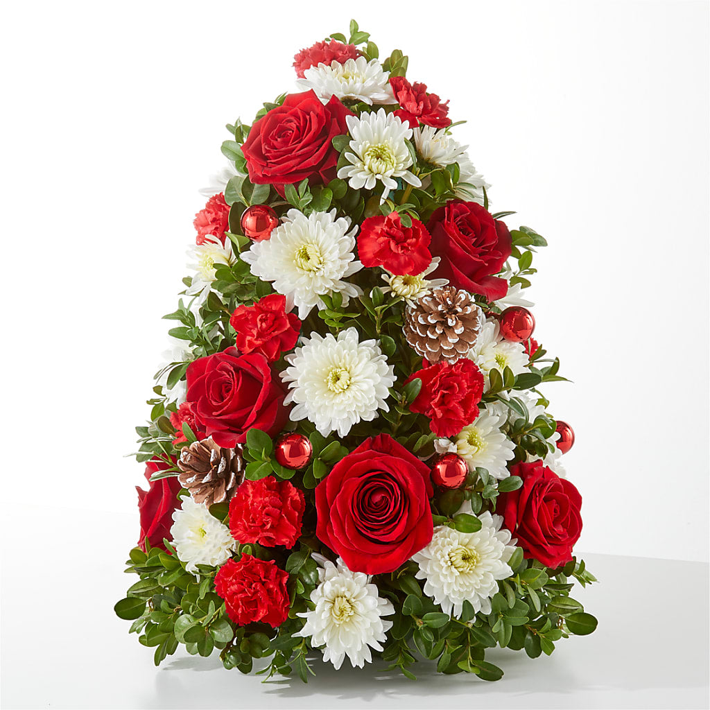 Let It Snow Tree – Two Flower Girls, Skokie IL
