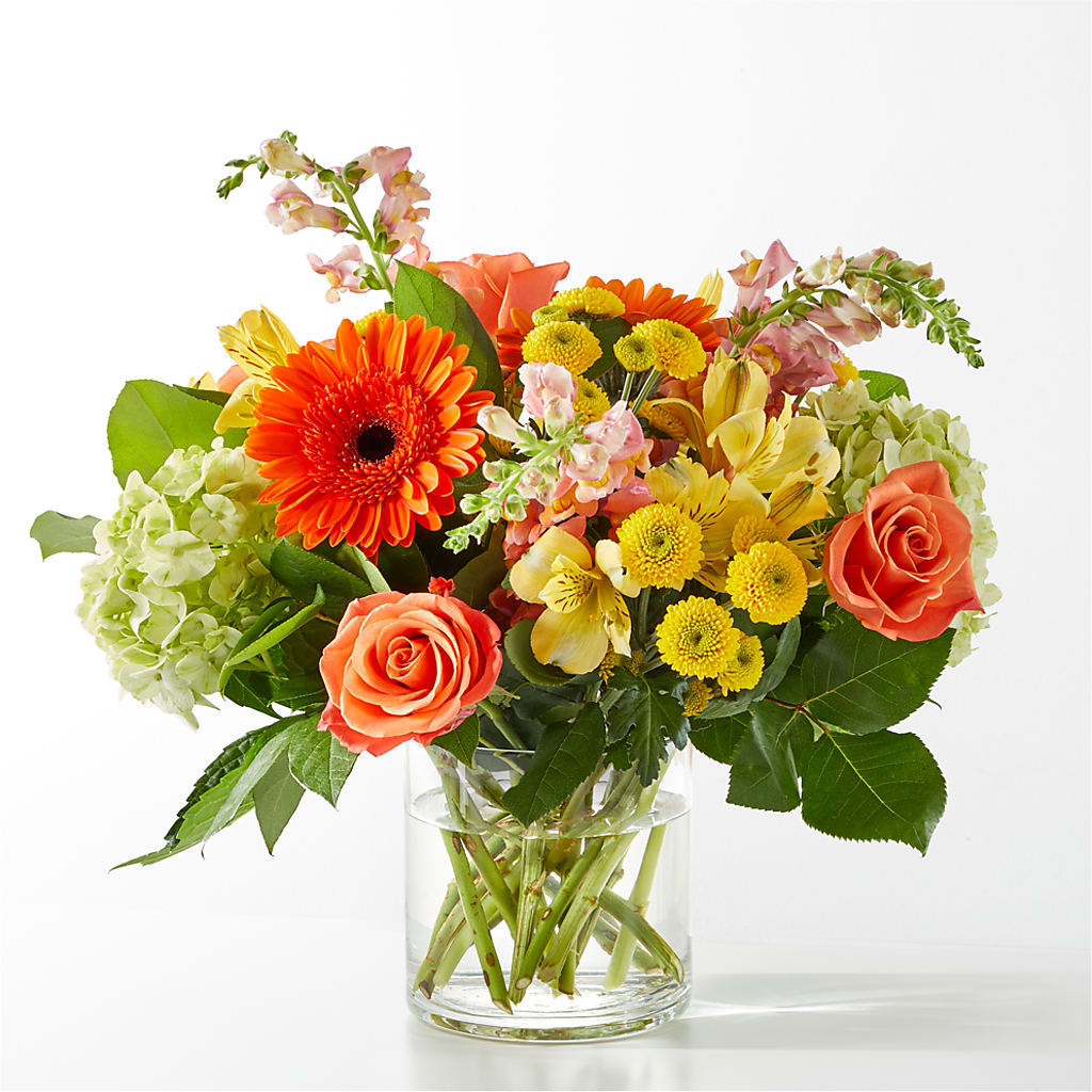 Autumn Sunshine Bouquet – Two Flower Girls, Skokie IL