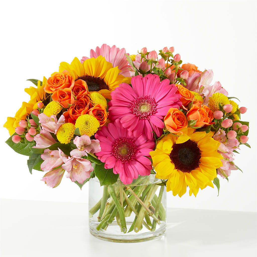 Beach Day Bouquet – Two Flower Girls, Skokie IL