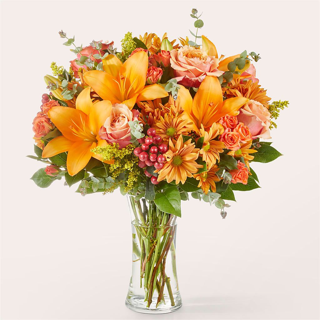 Harvest Hayride Bouquet – Two Flower Girls, Skokie IL