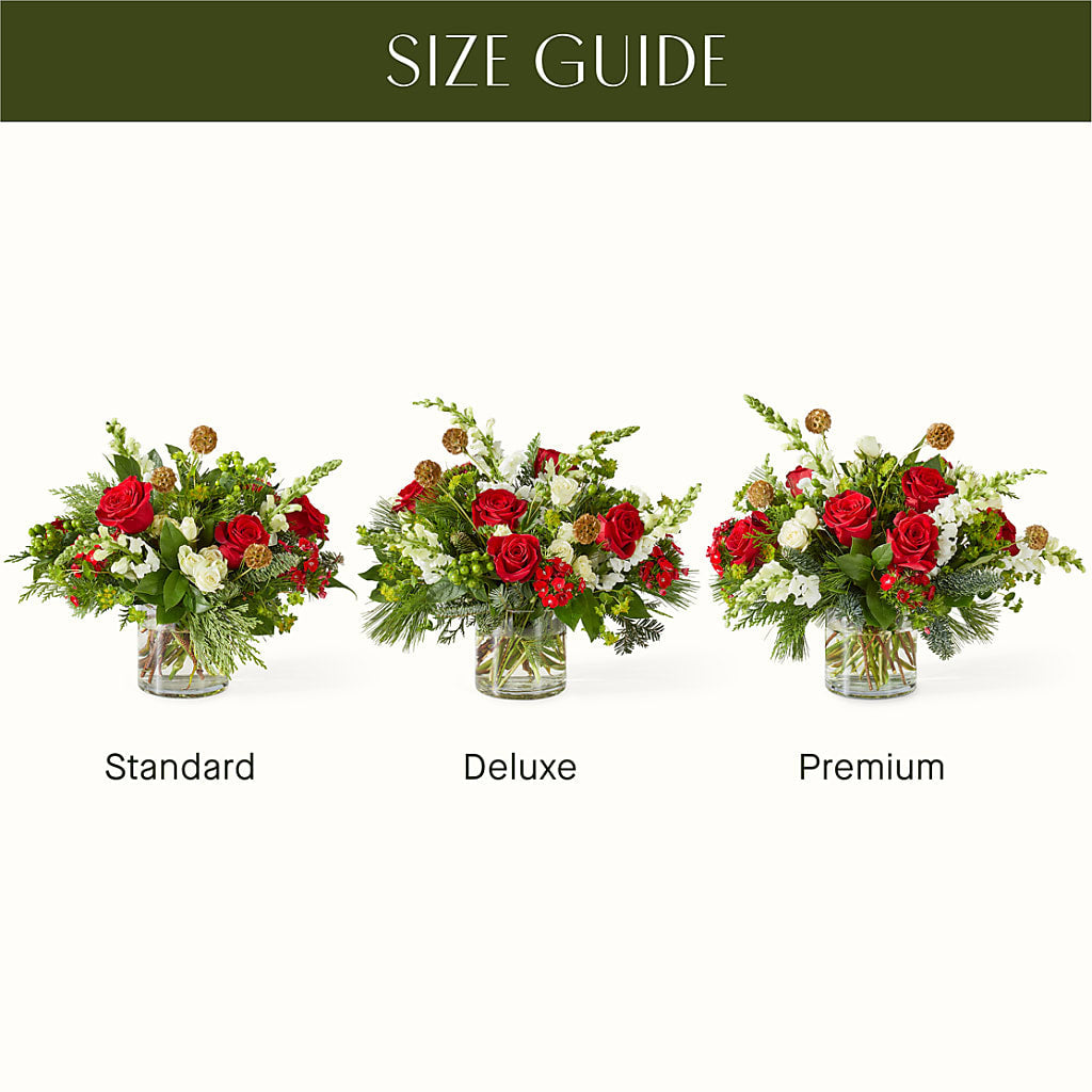 Deck the Halls Bouquet – Two Flower Girls, Skokie IL