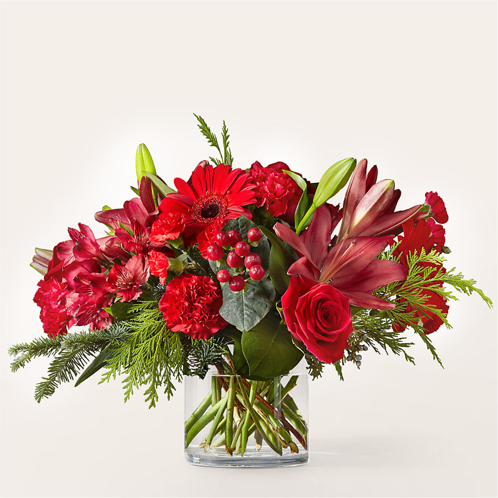 Friendsmas Bouquet – Two Flower Girls, Skokie IL