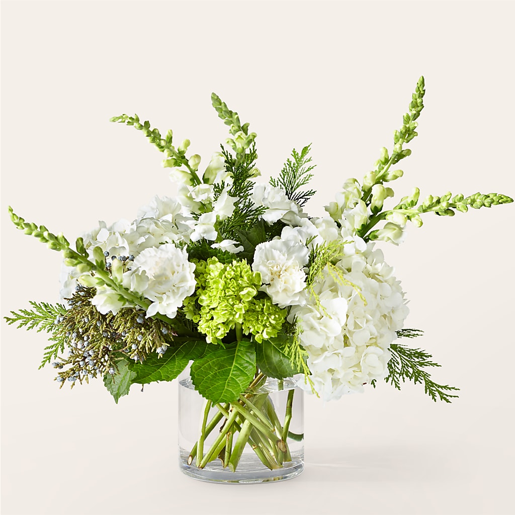 Marshmallows on Top Bouquet – Two Flower Girls, Skokie IL