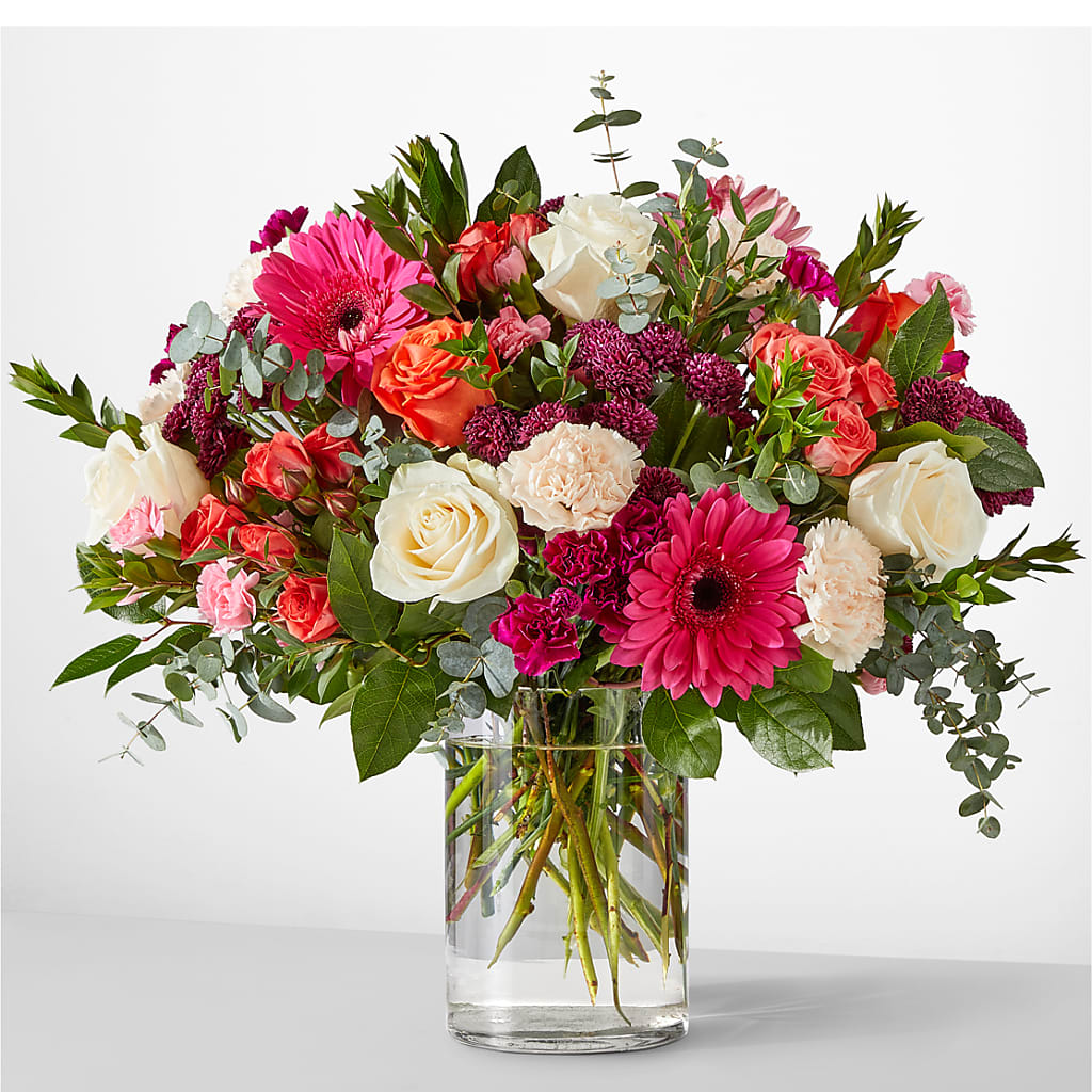 Smell the Roses Bouquet – Two Flower Girls, Skokie IL