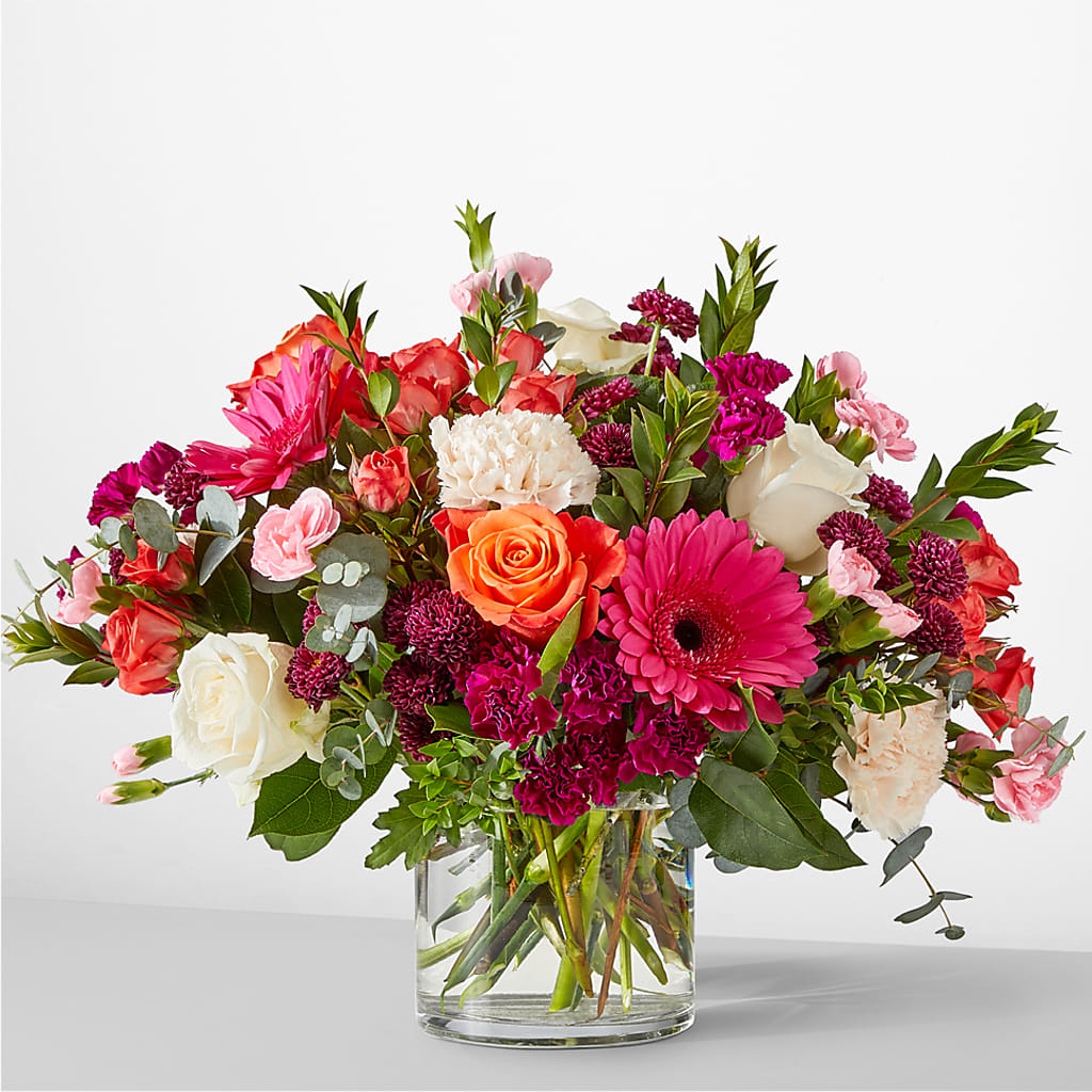 Smell the Roses Bouquet – Two Flower Girls, Skokie IL