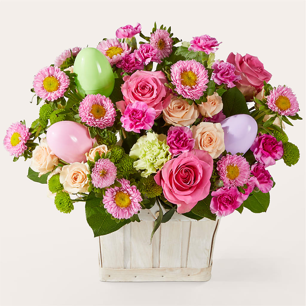 Get Eggcited Basket – Two Flower Girls, Skokie IL