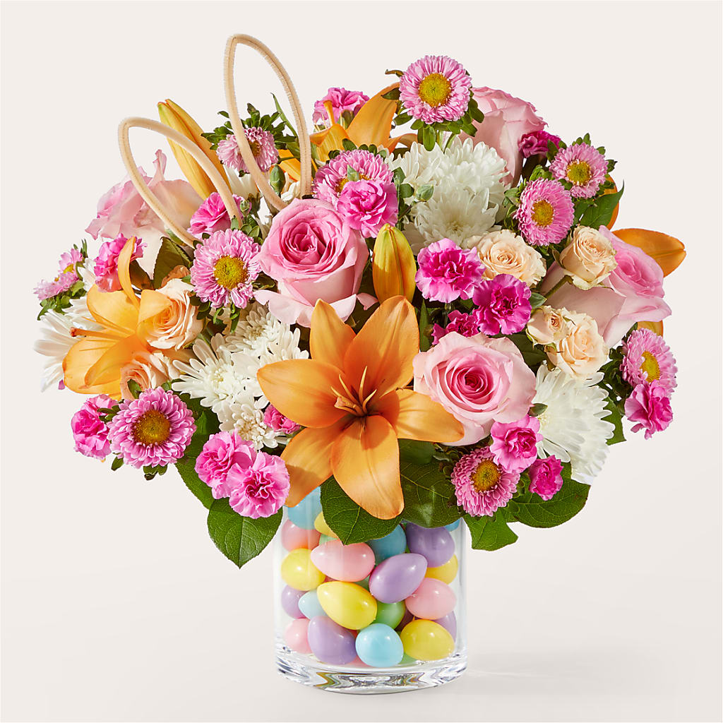 Hop to It Bouquet – Two Flower Girls, Skokie IL